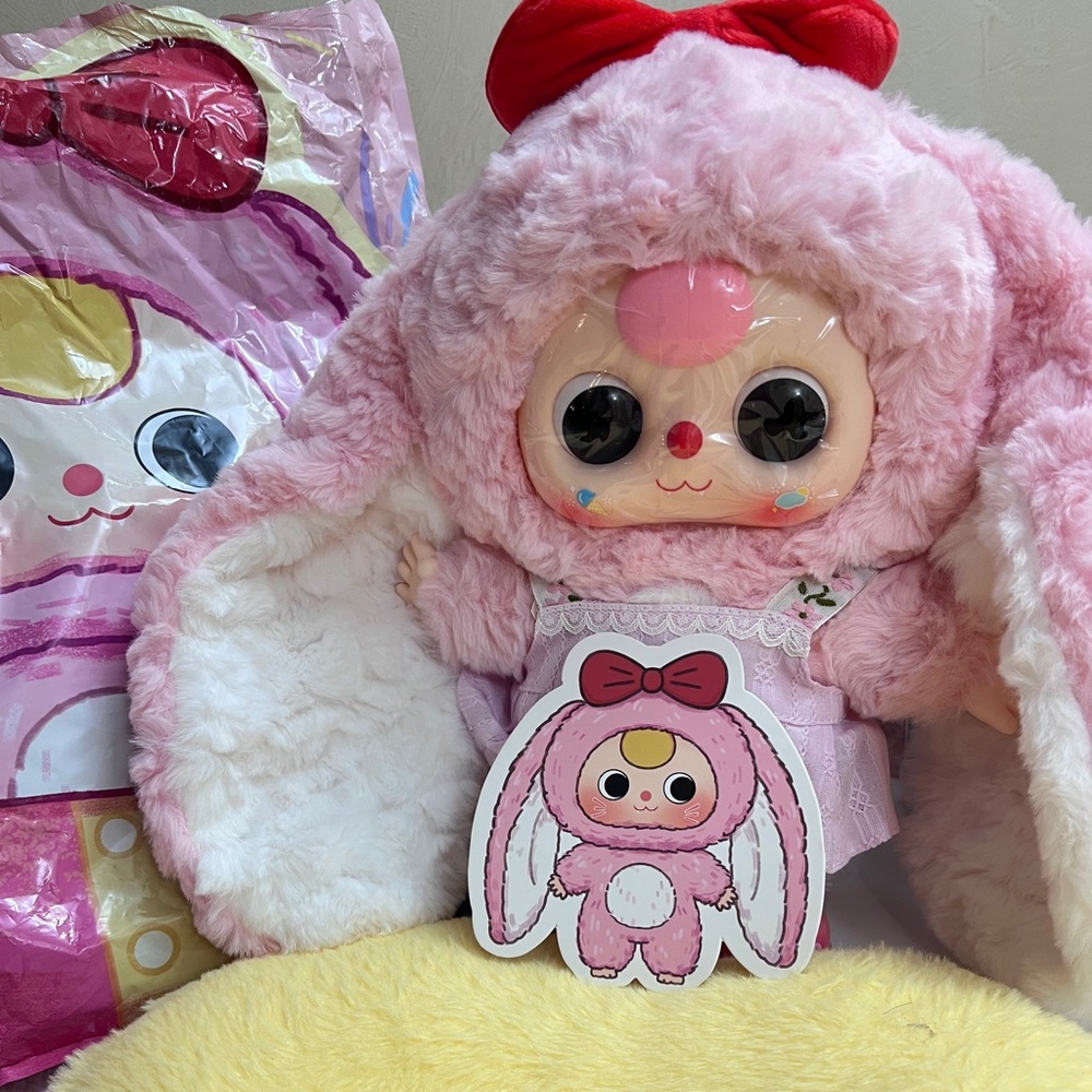 Babythree V1 400% Blind Box Plushie - Surprised Style